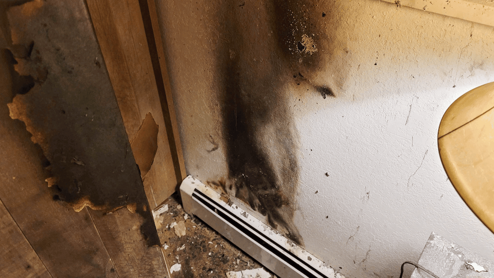 Fire and smoke damage