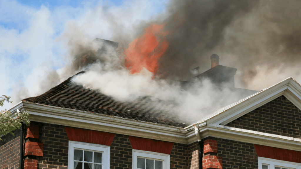 How to handle fire damage